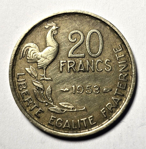 Frankreich francs 1953 - frankreich,