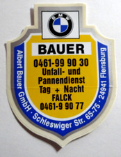 Werbe-Aufkleber BMW Autohaus