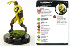 HeroClix - #017 Sabretooth -