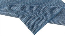 Gabbeh Teppich Blau 100% Wolle