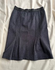 ORIGINAL AIRFIELD LUXUS ROCK GR 36 SCHWARZ GLÄNZEND NEU CHIC! GLAMOUR!