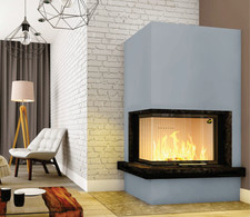 Kaminbausatz 🟡 VHB Ofen Kamin Holzofen IMPERIAL EXT.br Volc. 2LATh 9KW Hajduk