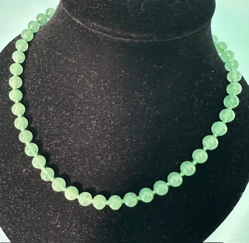 Jedeit jade halskette 46 cm - jedeit,