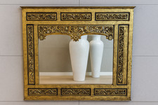 Holzspiegel vergoldet