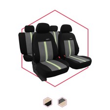 Sitzbezüge Auto Universal Schonbezug Autositzbezüge für Volkswagen Caddy III Set