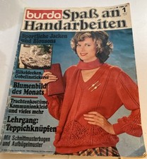 Burda Spaß an Handarbeiten Ausgabe 1 Januar 1979 Zeitschrift Häkeln Stricken 