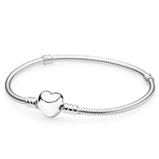 Armband Damen Silber 16/17/18/19/20/21cm Bettelarmband Charm Beads Modeschmuck