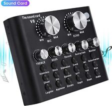 Bluetooth Sound Mixer Board, Live Soundkarte Bluetooth Typ Audio Mixer, Voice Ch