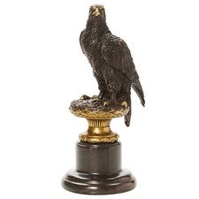 Bronze Adler Skulptur Figur