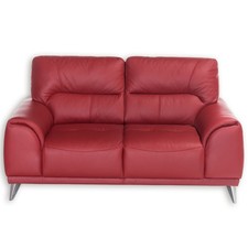 2-Sitzer Sofa - rot -