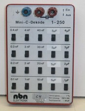 nbn Elektronik Mini-C4-Dekade 1-250 Genauigkeit 1% Bereich siehe Bild. Abgeänder