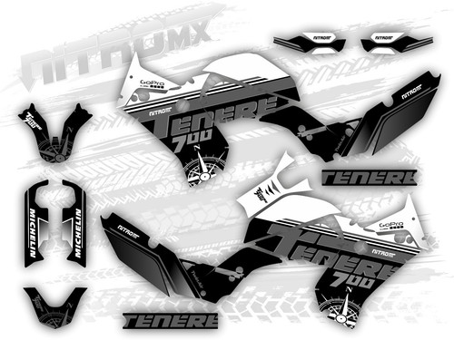 Grafik set passend yamaha - set,