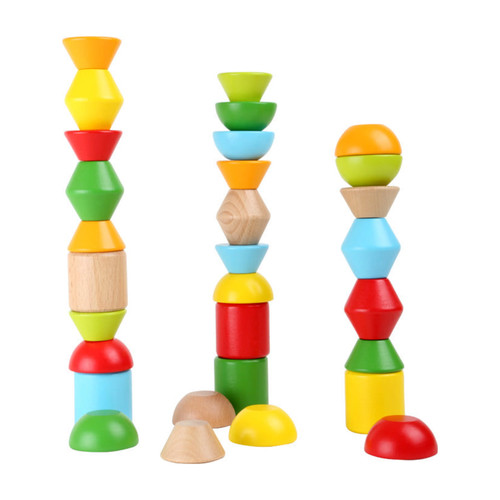 Stapelspiel aus holz - stapelspiel,