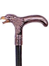 Spazierstock Wanderstock Adlerkopf Griff Gehhilfe Mobilitäts Geschenk 2 Teiler