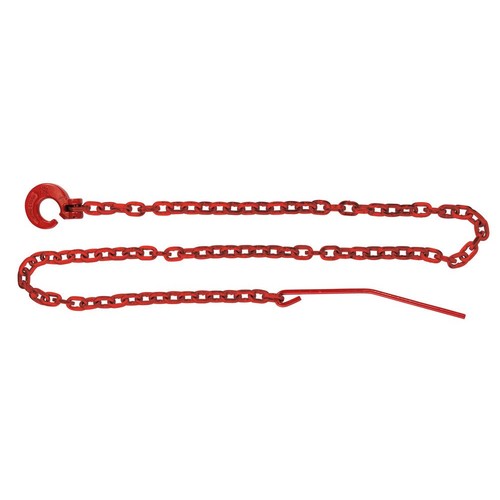 Würgekette rot 8mm - würgekette,