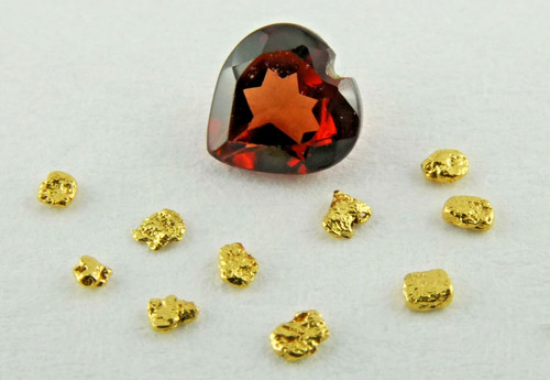 Goldnuggets aus yukon - 10,