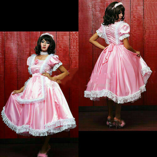 Girl sissy maid pink - girl,