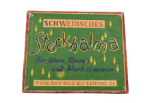 Schwedisches Steckhalma mit