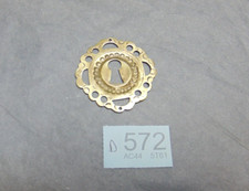 Viktorianischer Messing Türschrank Rosette Vintage Schlüsselloch Schloss Sur Ref 572D