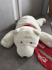 Ca. 80cm Großer Originaler Coca Cola Eisbär Stofftier