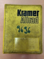 Kramer 811 Schaufellader Radlader Bedienungsanweisung Betriebsanleitung  KM