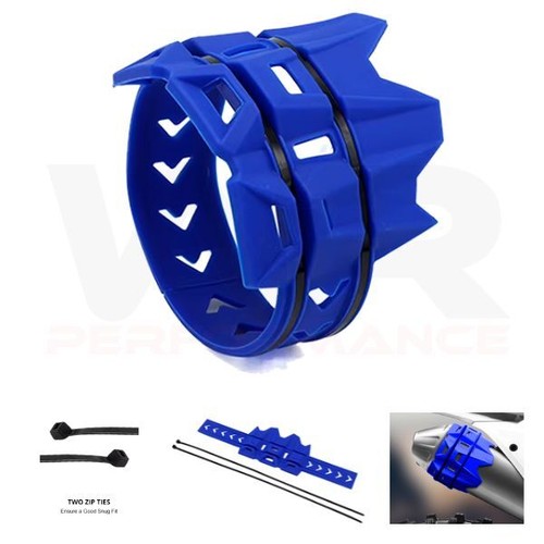 Auspuffschutz schutz blau für - auspuffschutz,