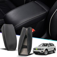 SHAOHAO Mittelarmlehne Abdeckung Kompatibel mit VW Tiguan MK2 AD1 2016-2022