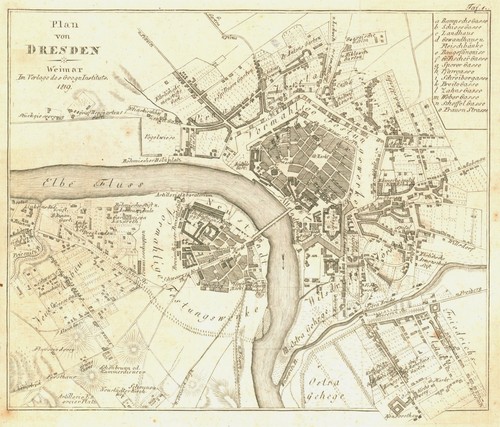Dresden stadtplan original - stadtplan,