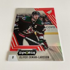 NHL Card-Oliver Ekman-Larsson-Red Synergy 2020-21-Coyotes