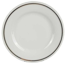 Speiseteller Essteller Goldrand Schönwald Form 301 Weiß