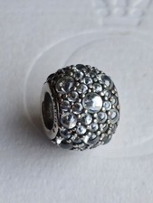 Original Pandora Element, weiße Zirkonia, Tautropfen-Optik, pavée, retired