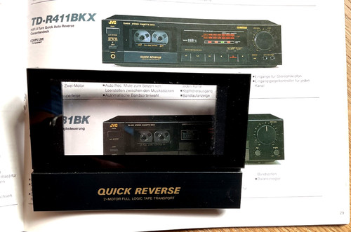 Jvc r411 stereo - jvc, cassette