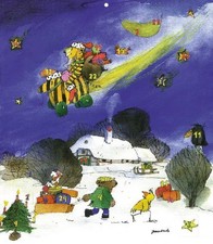 Adventskalender vom himmel - vom,