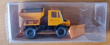 Wiking Modell 1:87 Mercedes Unimog U 1300 mit Schneepflug 646 OVP