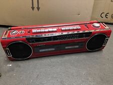 DREI Vintage SANYO M W700L+M-S350LE Tape Ghettoblaster Double Kassetten Rekorder