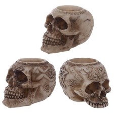 3er Set Totenkopf