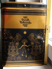 alt sehr groß Blechdose 34cm