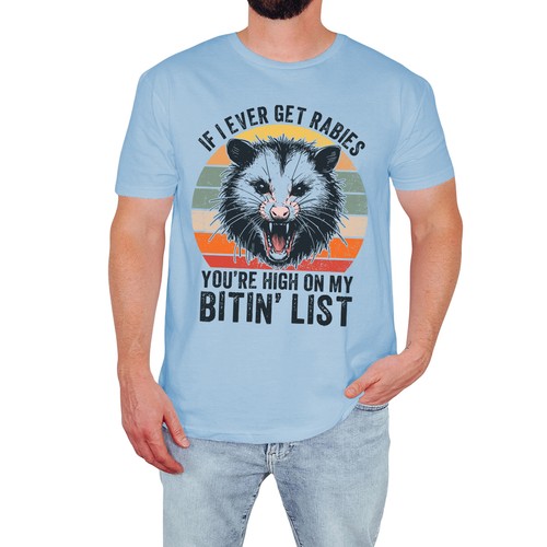 Lustiges opossum herren - lustiges,