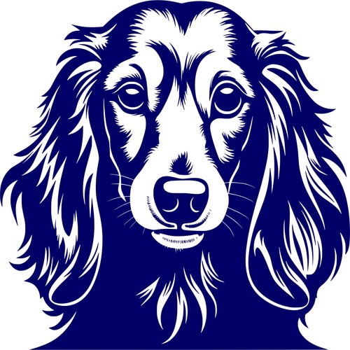 Aufkleber auto sticker - hund, 17