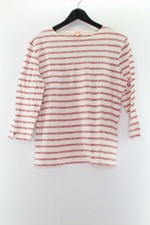 Armor Lux Damen Pullover Gr. 4 (S/M) Oberteil Rot Weiß Gestreift #EZ-5