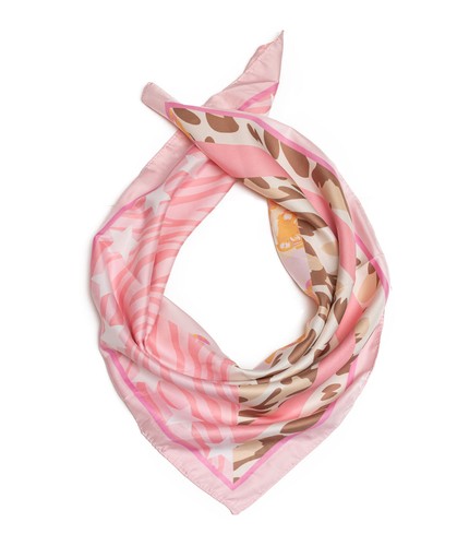 Damen halstuch seidenmix - damen,