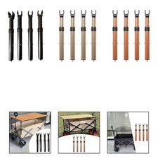 4 Stück Camping Cart Tisch