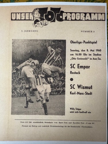 Ddr oberliga wismut karl - ddr,