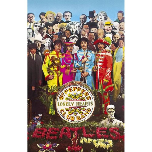 Beatles flagge fahne sgt - flagge,