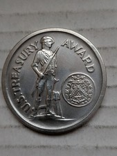 1945 Treasury Award 90% Silver