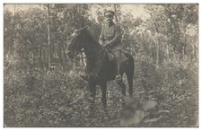 XX3203/ Soldat zu Pferde Foto