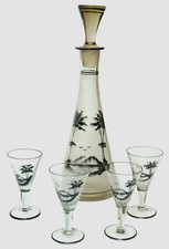 Altes Likörset Glas