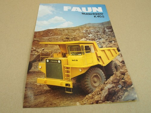 Prospekt faun k40 - faun, k40.5
