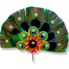 7 Feder Morpankh Kalangi Mukut