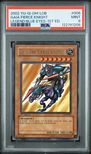 Yugioh karte gaia - gaia, der